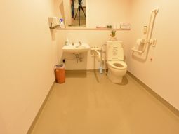 清潔なトイレスペース