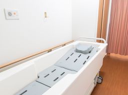 清潔な浴室の一角