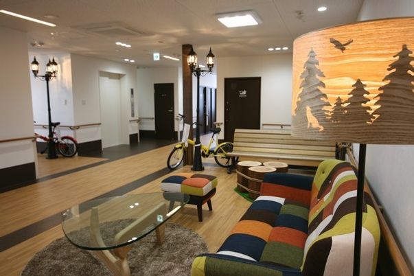 アットホームな共有スペース