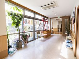 明るい廊下