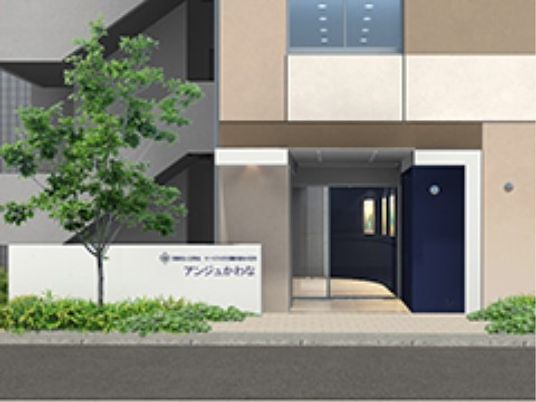 入りやすい施設の入口