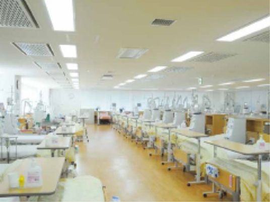 広々とした機能訓練室