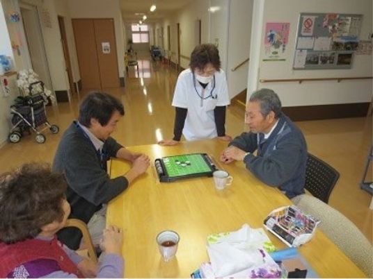 活気ある共有スペース