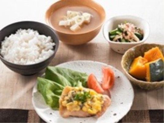 栄養バランスの食事