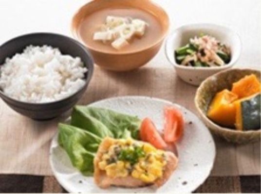 健康的な手作り食事