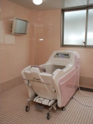 機能的な浴室設備
