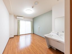 清潔な洋室の一角