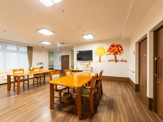働くリビングの風景