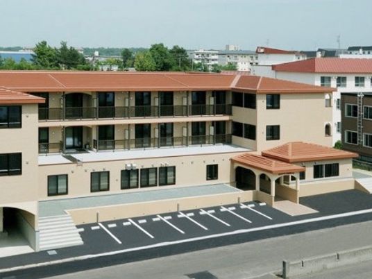 新しい施設の外観