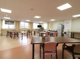 明るい共有スペース