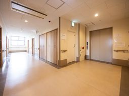 居室のある廊下