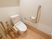 バリアフリーのトイレ設備 
