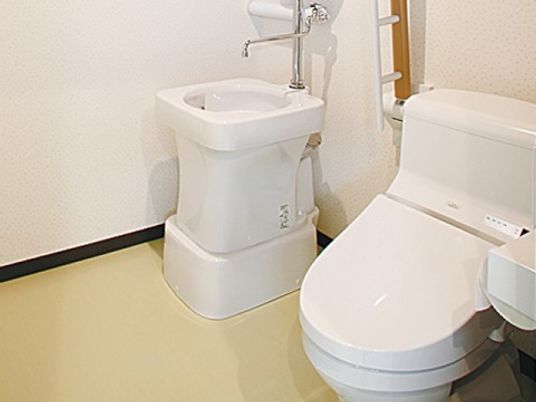 衛生的なトイレ施設