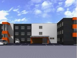 モダンな建物の外観