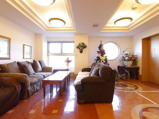 居心地の良いラウンジ風景