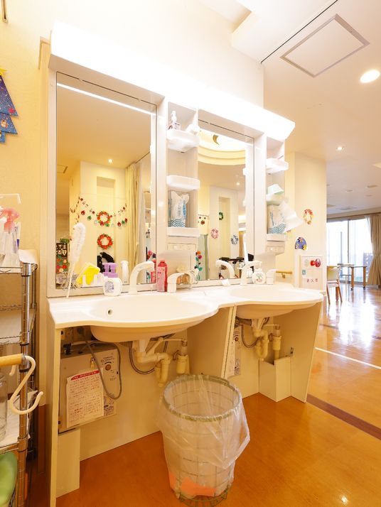 キレイな洗面所空間