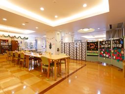 明るいダイニングエリア