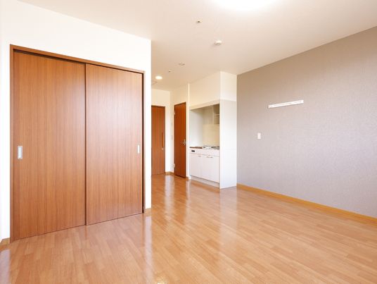 清潔感ある居室の一角