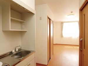 居室のキッチン一角