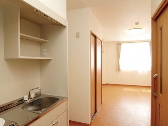 居室のキッチン一角