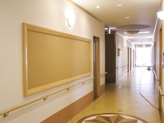 清潔感のある廊下