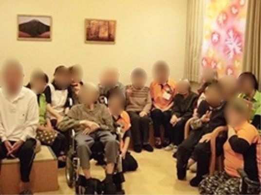 共有スペースでの憩い