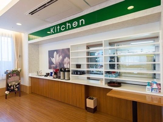 清潔感のあるキッチンコーナー