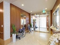 明るいエントランス