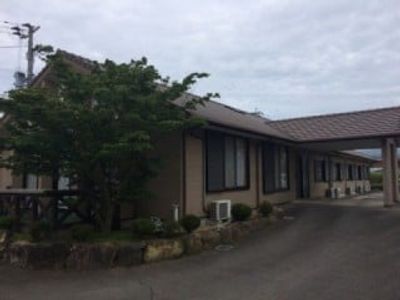 静かな庭がある居室