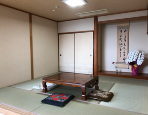 落ち着いた雰囲気の和室