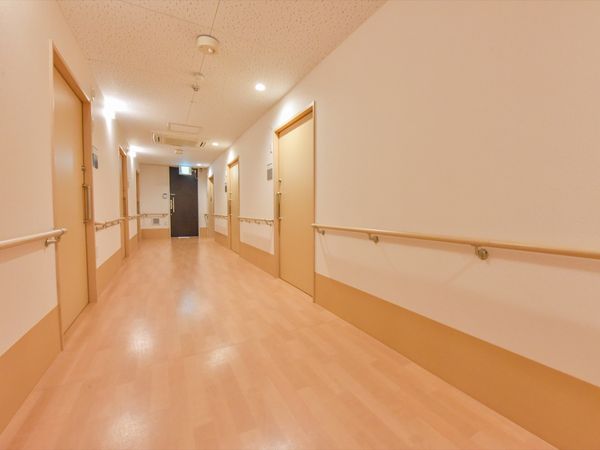 清潔な廊下の様子
