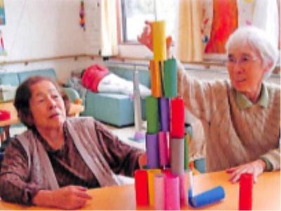 利用者のレクリエーション多目的室