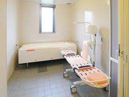 清潔な浴室の一角