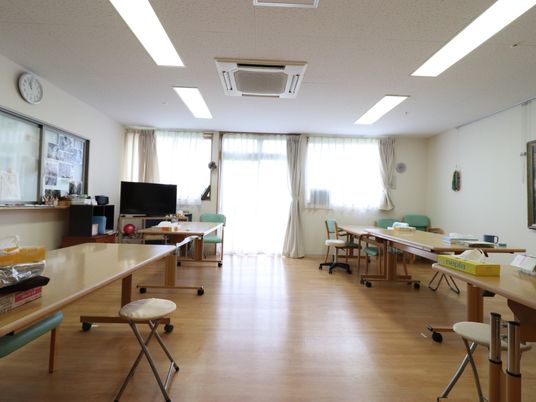 機能訓練室の内部空間