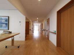 清潔感ある明るい廊下