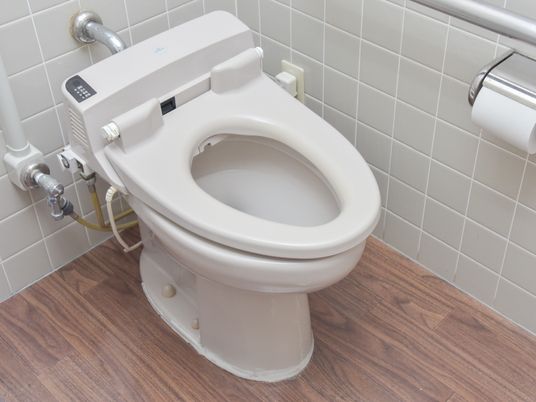 バリアフリー設計のトイレ