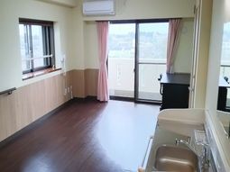 明るい広い居室