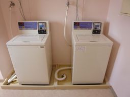 洗濯機が置かれた部屋