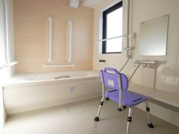 安全な浴室の設備