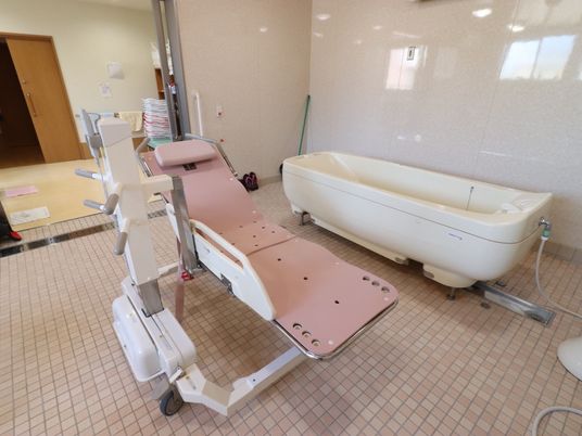浴室設備付き施設部屋