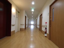清潔な廊下