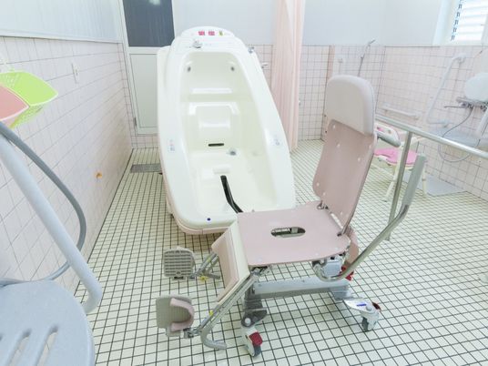バリアフリー設計浴室