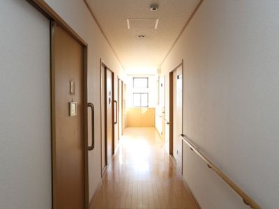 明るい廊下