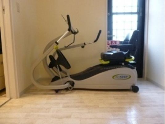 運動器具のある部屋