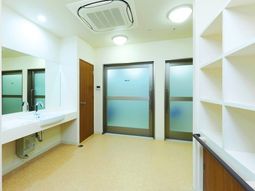 清潔な空間の洗面台