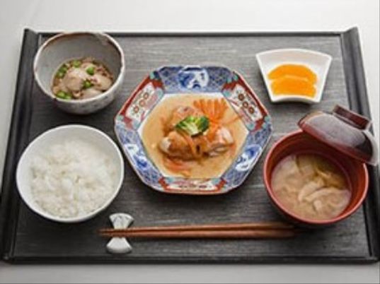 和食の食事セット