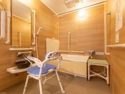 安全な浴室設備