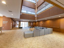 暖かみのある共有スペース