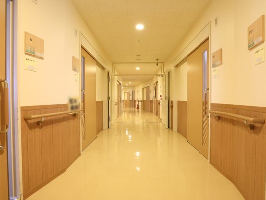 清潔な廊下の様子
