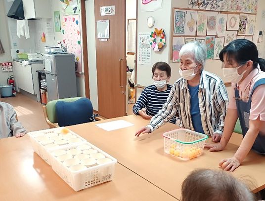 祝い花といけばん看板